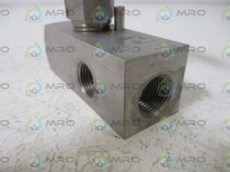 ANDERSON M5AVSS44SGS155252001 NEEDLE VALVE  NSNP OUT OF A BOX