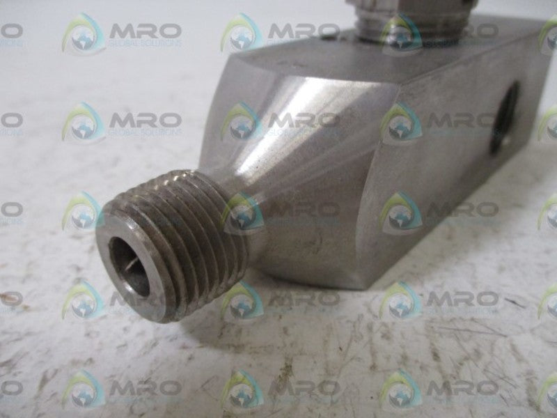 ANDERSON M5AVSS44SGS155252001 NEEDLE VALVE  NSNP OUT OF A BOX
