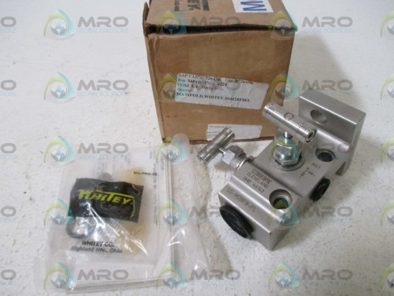 WHITEY SS-M2BF8-FL MANIFOLD VALVE  NSMP