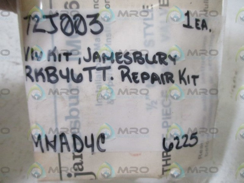 JAMESBURY 72J003 REPAIR KIT  NSNP IN A BAG