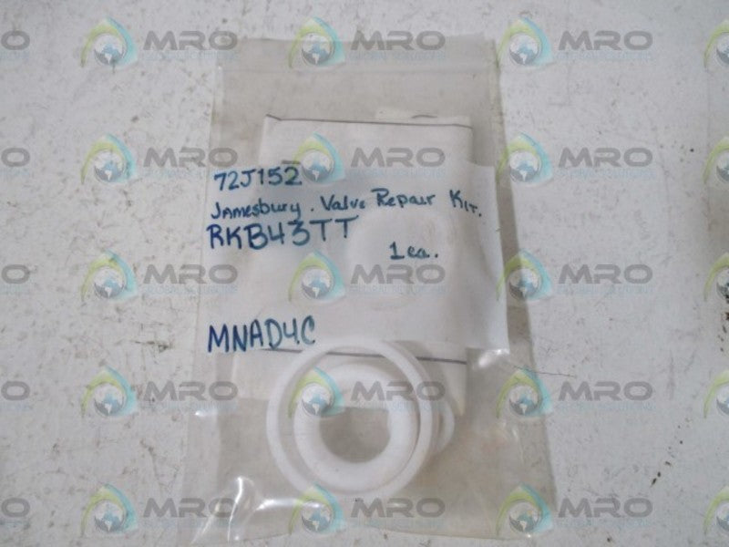 JAMESBURY 72J152 VALVE REPAIR KIT  NSNP IN A BAG