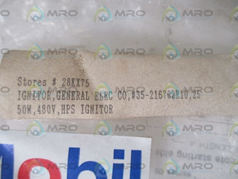 GENERAL ELECTRIC 35-216702R10 IGNITOR  NSNP IN A BAG