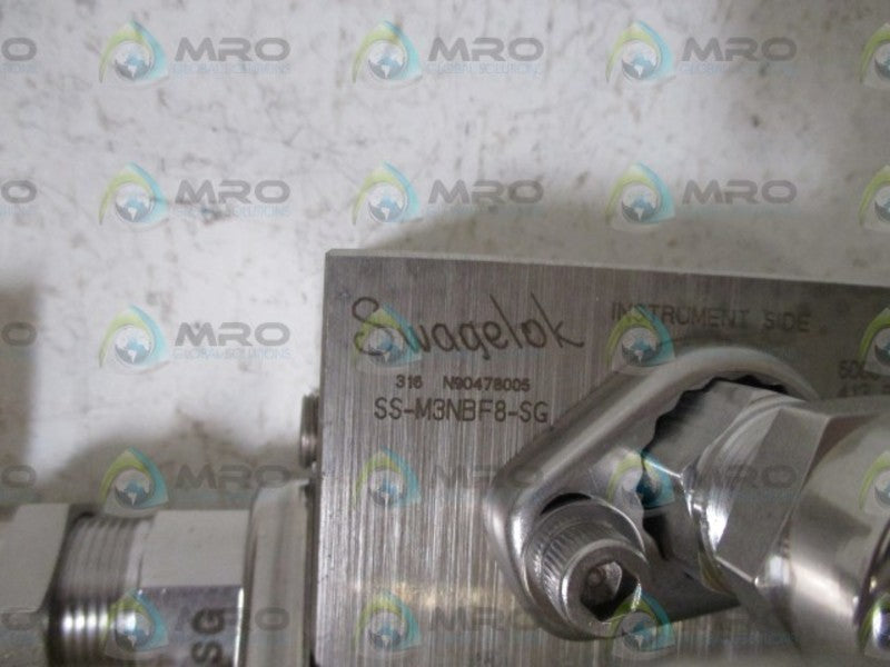 SWAGELOK SS-M3NBF8-SG MANIFOLD VALVE  NSNP