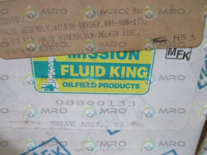 MISSION 0880133 VALVE ASSMEBLY  NSMP
