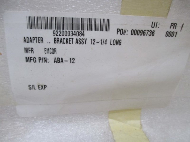 EMCOR ABA-12 ADAPTER BRACKETS  NSNP