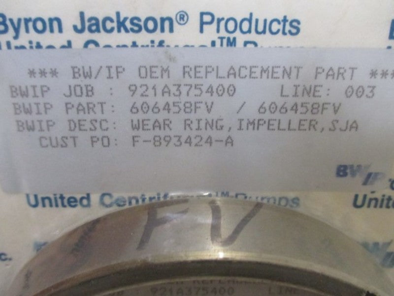 BYRON JACKSON 606458FV OEM REPLACEMENT PART NSMP