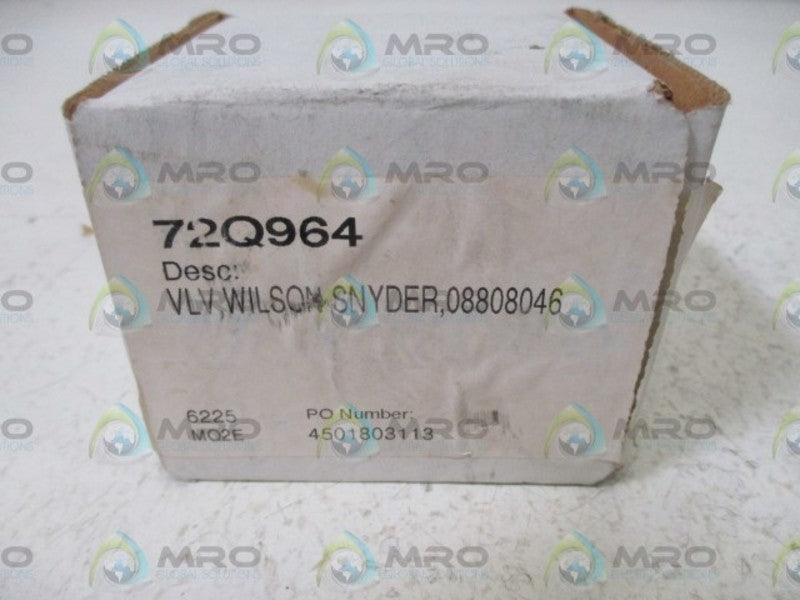 WILSON-SNYDER 08808046 VALVE ASSEMBLY  NSMP