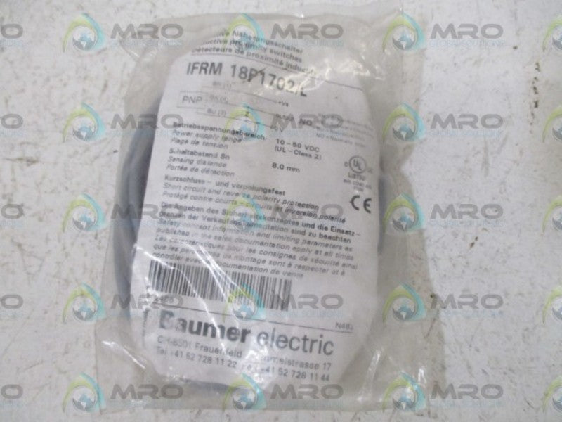 BAUMER IFRM 18P1702/L PROXIMITY SENSOR  NSMP