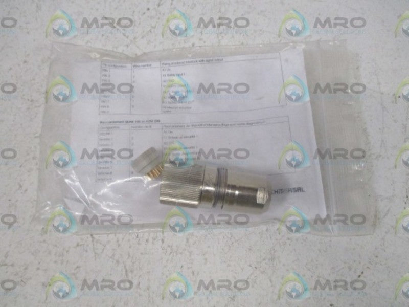 SCHMERSAL S-K8+1P-M23-S-G-X-X-X-X-X-4 CONNECTOR PLUG  NSNP IN A BAG