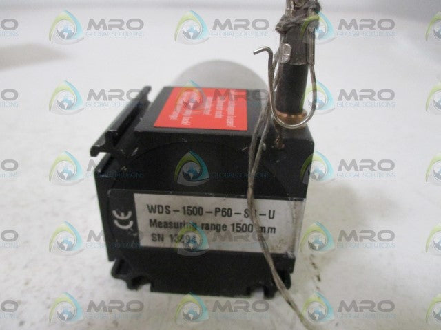 MICRO-EPSILON WDS-1500-P60-SR-U WIRE SENSOR (1-085-047)*NEW IN BOX*