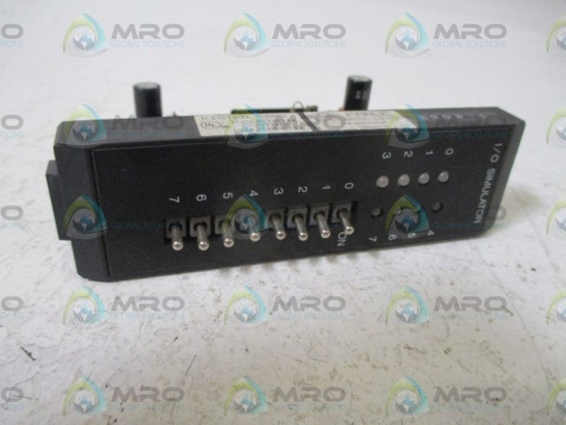 GE FANUC IC610MDL124B I/O SIMULATOR  UNMP
