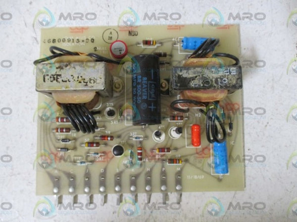 LOUIS ALLIS CO. 46S00915-3Q ISOLATION BOARD  UNMP