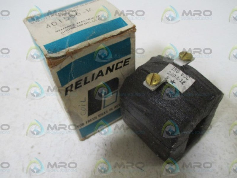 RELIANCE ELECTRIC 401556-M COIL 180VDC  NSMP