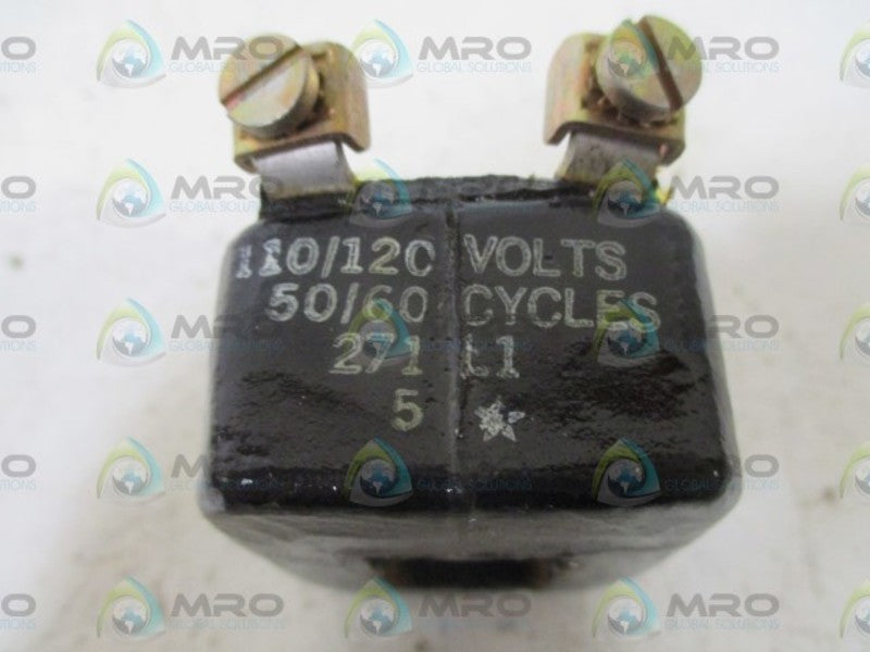 RELIANCE ELECTRIC 271L1 COIL 110/120V  NSNP