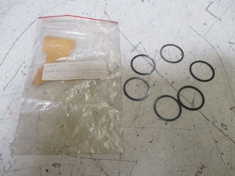 LOT OF 6 OTHER 1891 RETAINING RING  NSNP