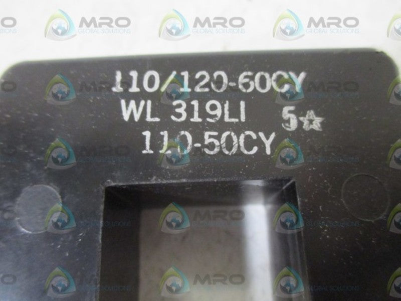 WARD LEONARD WL319LI COIL 110-120 NSNP