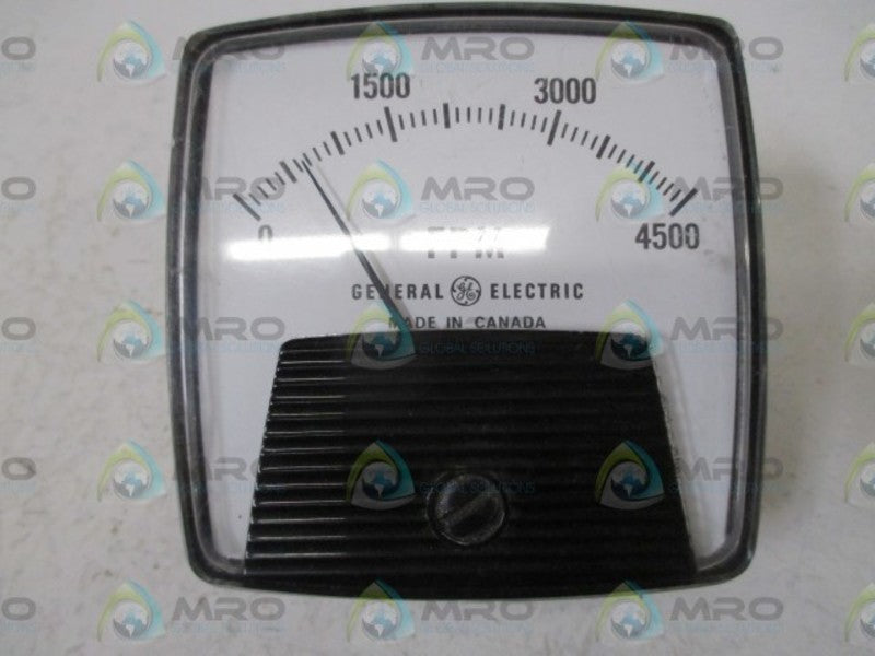 GENERAL ELECTRIC L547 012-1612-153 PANEL METER  UNMP