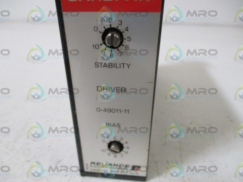 RELIANCE ELECTRIC 0-49011-11 DRIVER  NSMP