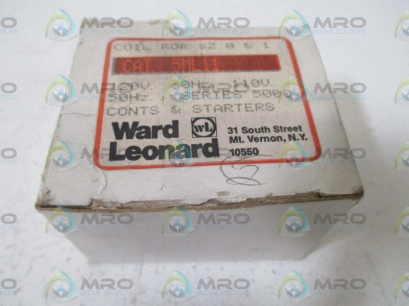 WARD LEONARD 5ML11 COIL 120V  NSMP