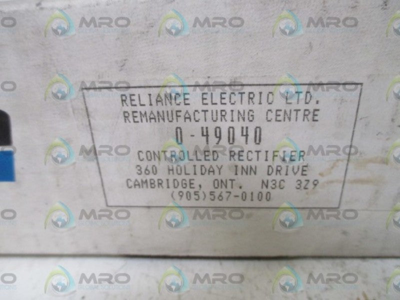 RELIANCE ELECTRIC 0-49040 CONTROLLED RECTIFIER  NSMP