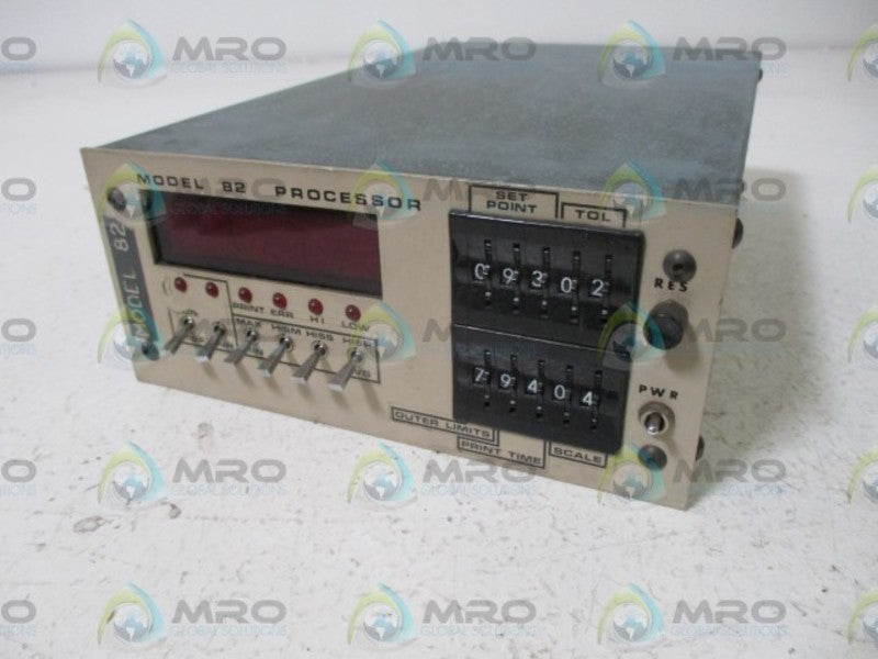 TECHMET COMPANY MODEL 82-01  UNMP