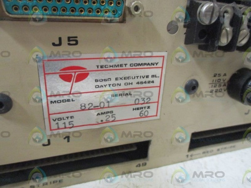 TECHMET COMPANY MODEL 82-01  UNMP