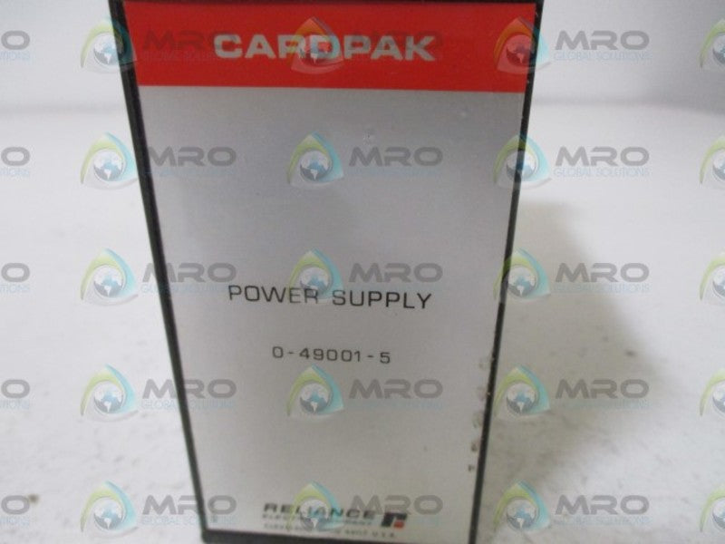 RELIANCE ELECTRIC 0-49001-5 POWER SUPPLY  NSMP