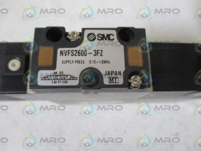 SMC NVFS2600-3FZ SOLENOID VALVE  NSNP