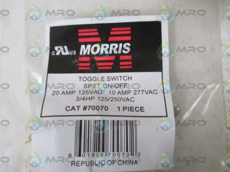 MORRIS 70070 TOGGLE SWITCH  NSMP