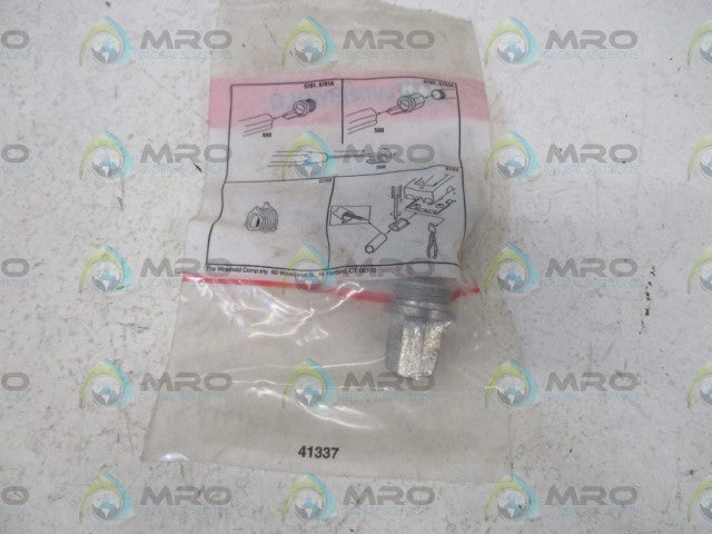 WIREMOLD 5781 STL BOX CONNECTOR 1/2" GALV * NEW IN FACTORY BAG *