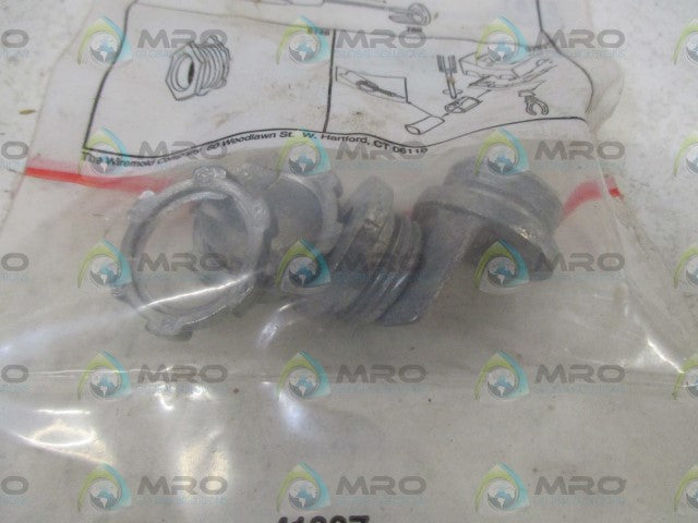 WIREMOLD 5781 STL BOX CONNECTOR 1/2" GALV * NEW IN FACTORY BAG *