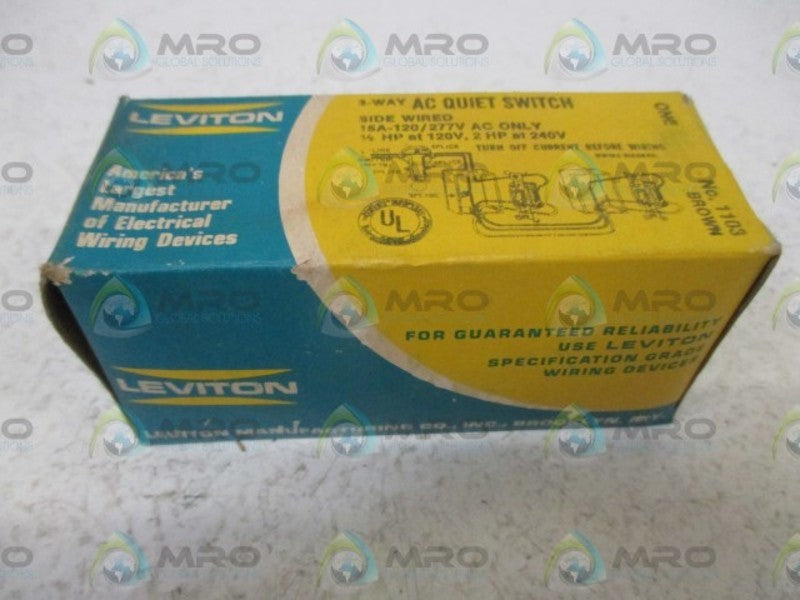 LEVTION 1103 3-WAY TOGGLE SWITCH  NSMP