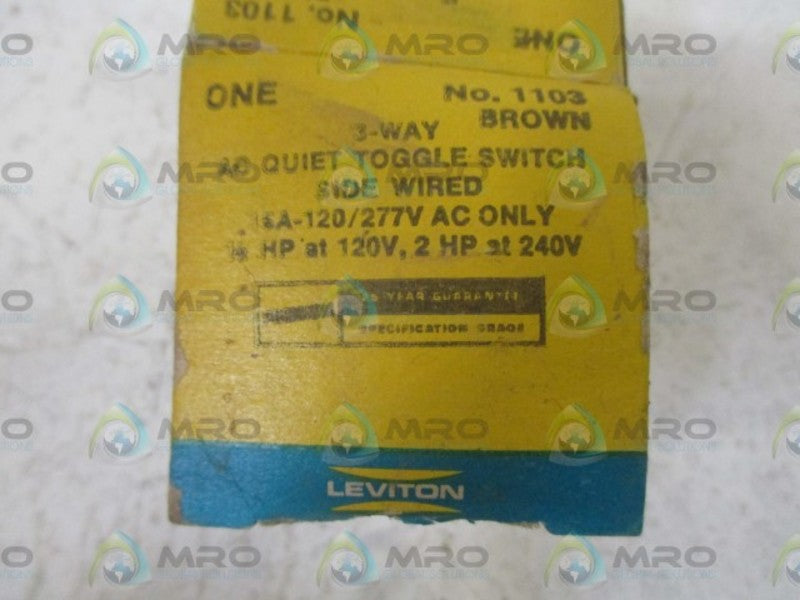 LEVTION 1103 3-WAY TOGGLE SWITCH  NSMP