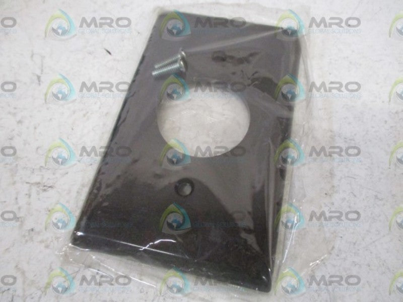 LOT OF 10 LEVITION 85004 SMOOTH PLASTIC WALLPLATE(BROWN)NSMP