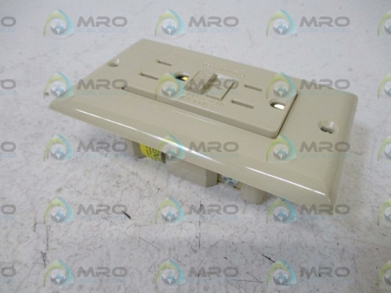 POWER WORKS 611212 GROUND FAULT INTERRUPTER(IVORY)  NSMP