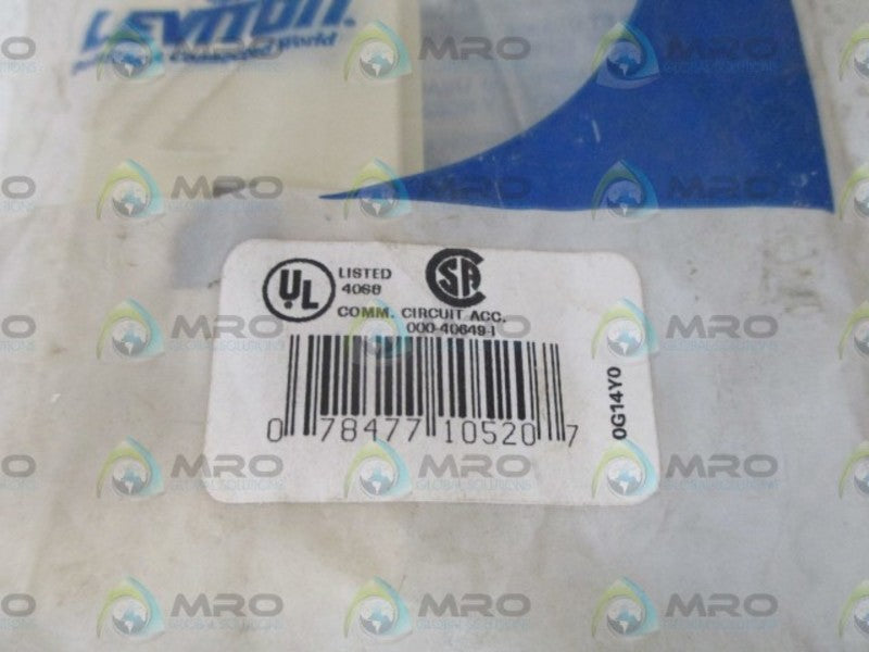 LEVITON OG14Y0 PLATE  NSMP