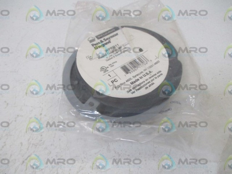 PASS & SEYMOUR WPRB11 ROUND OUTDOOR WP COVER NSNP IN A FACTORY BAG