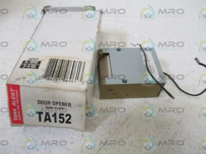 TORK ALARM TA152 DOOR OPENER  NSMP