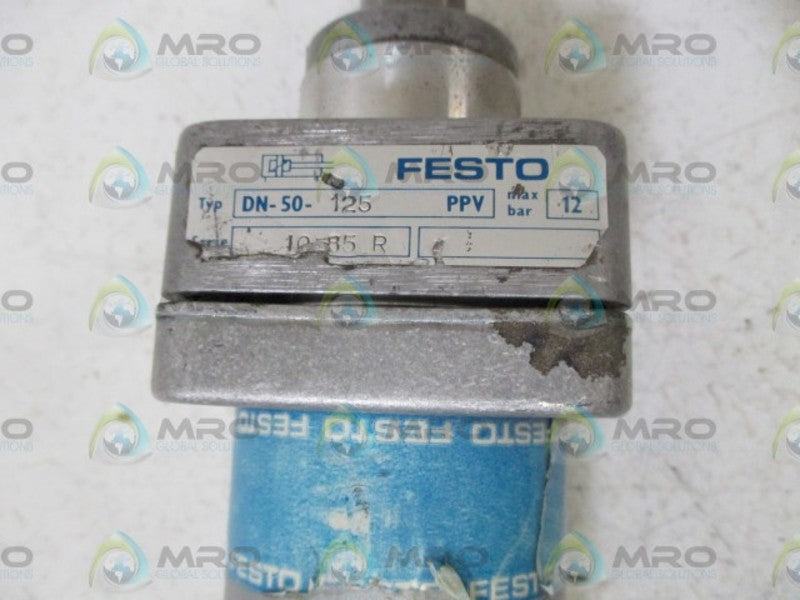 FESTO DN-50-125 AIR CYLINDER  UNMP