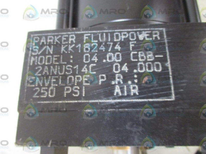PARKER CBB-2ANUS14C 04.000 PNEUMATIC CYLINDER NSNP