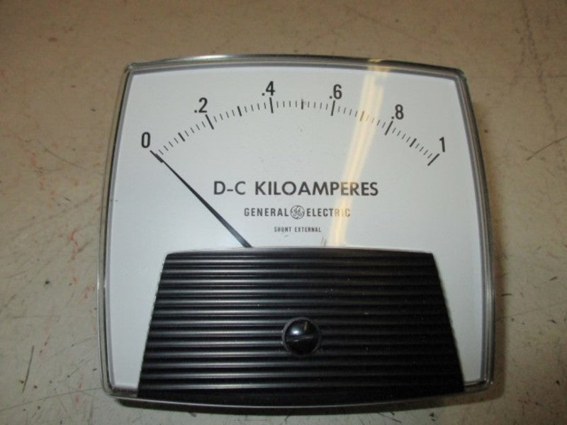 GENERAL ELECTRIC A-34 D-C KILOAMPERES  NSMP