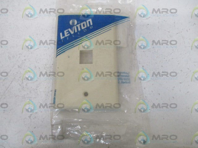 LOT OF 28 LEVITON 41080-1IP WAL PLATE *NEW IN A FACTORY BAG*