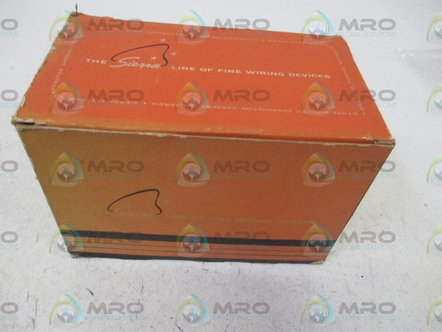 LOT OF 10 SIERRA 1900 TRIPLEX RECEPTACLE *NEW IN BOX*