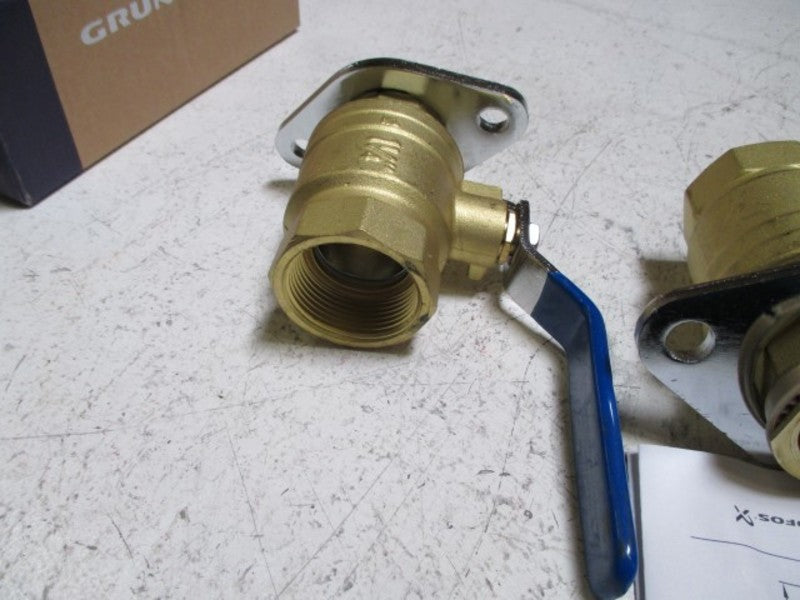 LOT OF 2 GRUNDFOS 96806132 ISOLATION VALVE KIT NSMP
