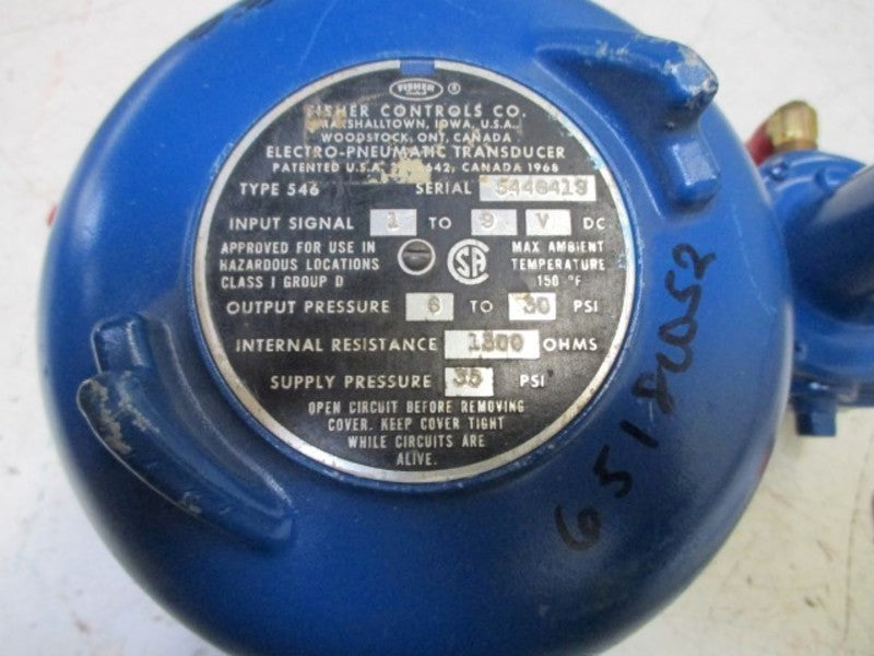 FISHER 546 NSMP