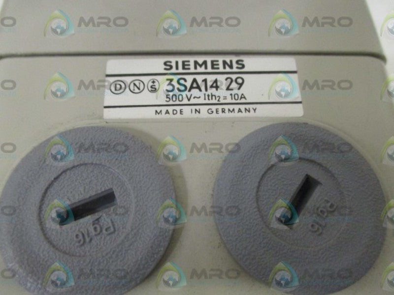 SIEMENS 3SA14 29  NSNP