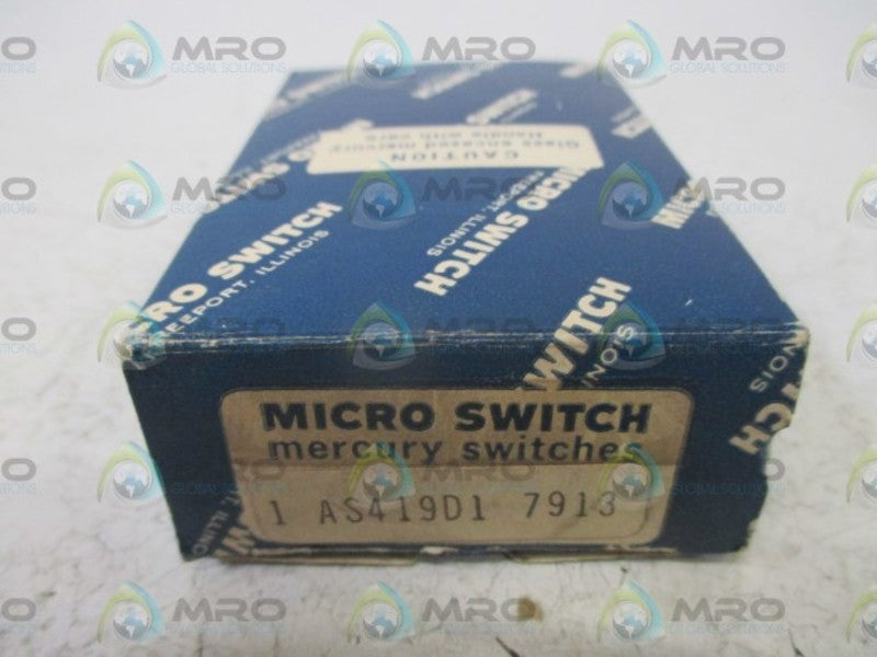 MICRO SWITCH AS419D1 SWITCH  NSMP
