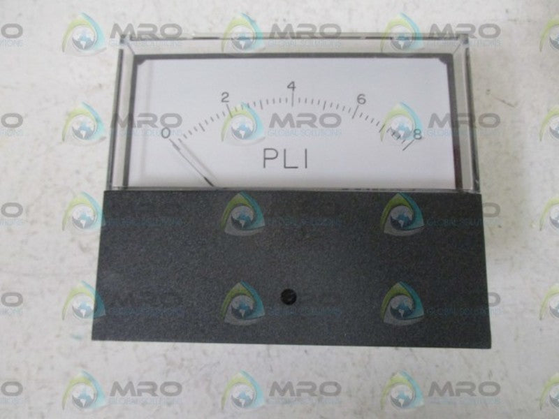RELIANCE ELECTRIC 0-845222-4 PANEL METER 0-8  NSMP