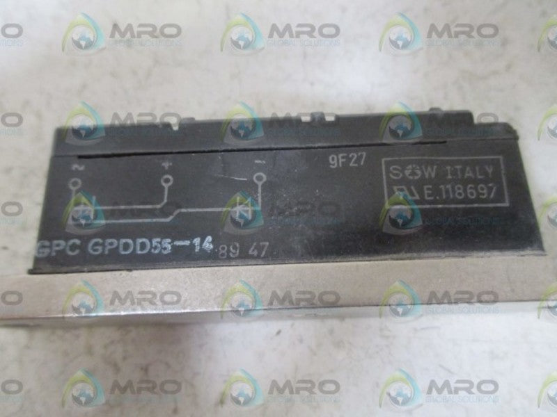SOW GPC GPDD55-14 POWER BLOCK  UNMP