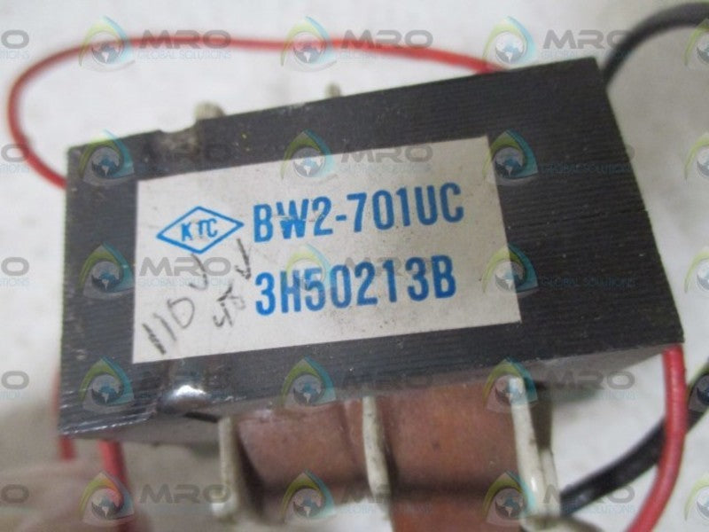 FKFC BW2-701UC TRANSFORMER  UNMP